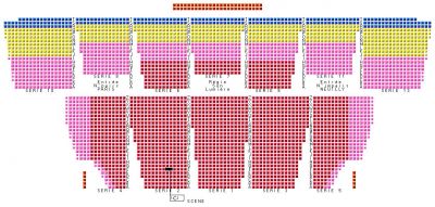 JULIEN CLERC - PALAIS CONGRES - SAM 14 JANV- 6e rang face 