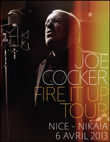 Joe Cocker // 6 Avril // Palais Nikaia - Nice